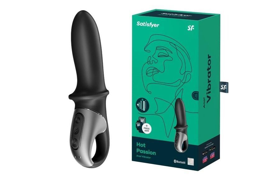 Вібратор Satisfyer Hot Passion, 18 см (чорний) 26550 фото