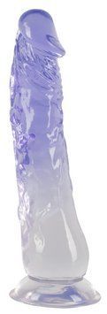 Фалоімітатор Crystal Clear Dildo, 22,5 см (мульти) 100220 фото