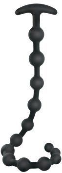 Анальний ланцюжок Black Velvets Anal Beads, 50 см (чорний) 115492 фото