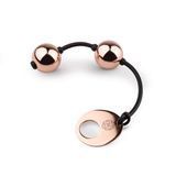 Вагінальні кульки Rosy Gold Nouveau Kegel Balls, 2.8 см (золотистий) 16402 фото