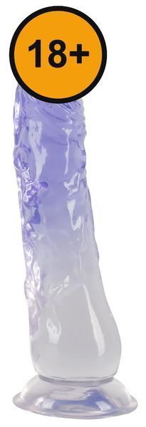 Фалоімітатор Crystal Clear Dildo, 22,5 см (мульти) 100220 фото