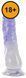 Фалоімітатор Crystal Clear Dildo, 22,5 см (мульти) 100220 фото 9