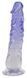 Фалоімітатор Crystal Clear Dildo, 22,5 см (мульти) 100220 фото 2