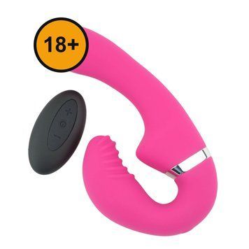 Вибратор двойной стимуляции B - Series Toughe 3 - Dual Pleasure, 17,5 см (розовый) 230602 фото