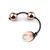 Вагинальные шарики Rosy Gold Nouveau Kegel Balls, 2.8 см (золотистый) 16402 фото