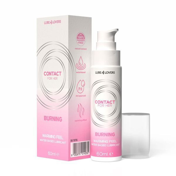 Лубрикант на водній основі Lube4lovers Vaginale Burning, 60 мл 195282 фото