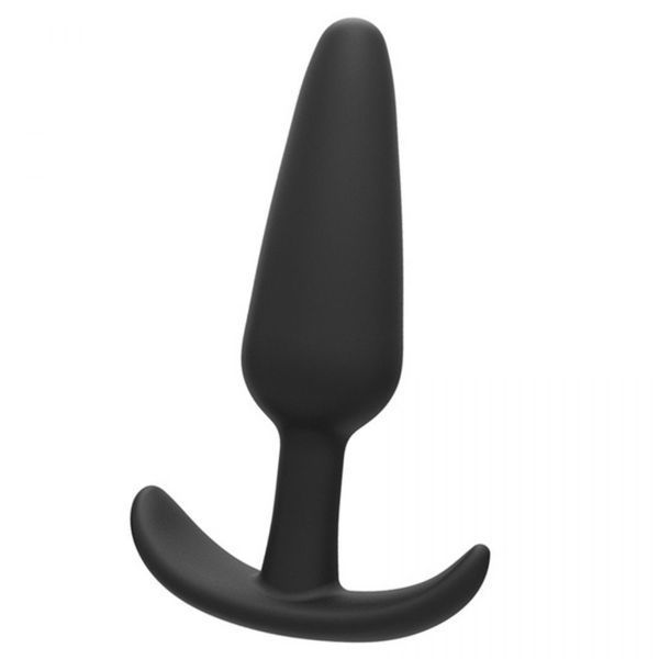 Анальна пробка Boss T-Plug, 12х2.8 см (чорний) 20308 фото