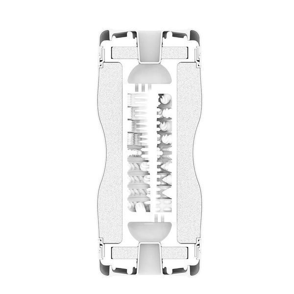 Мастурбатор двосторонній Tenga Dual Feel Cup (білий) 37126 фото