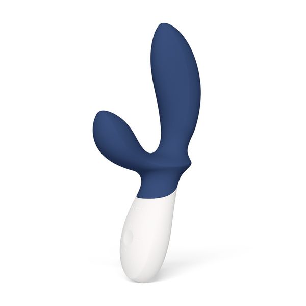 Стимулятор простаты Lelo Loki Wave 2, 19,6 см (синий) 69794 фото