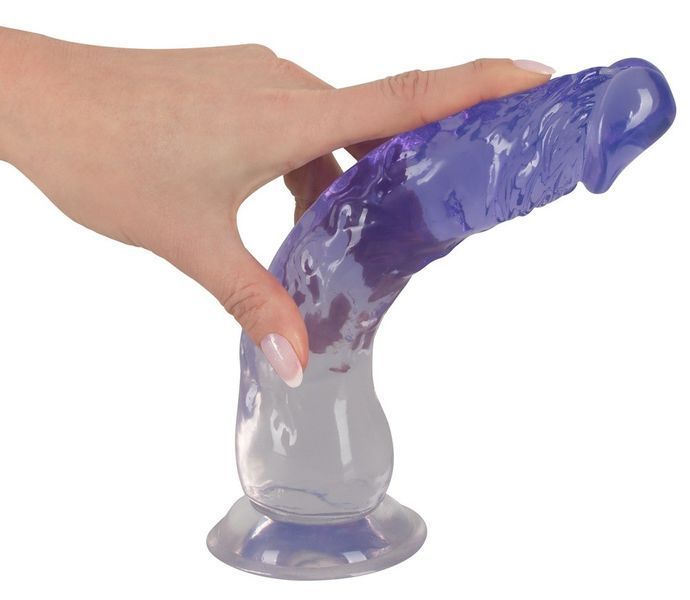 Фалоімітатор Crystal Clear Dildo, 22,5 см (мульти) 100220 фото