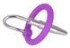 Стимулятор уретри Orion Penis Plug With A Silicone Glans Ring, 4,5 см (сріблястий) 15840 фото 3
