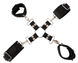 Фиксаторы с наручниками Pipedream Heavy-Duty Hogtie Kit (черный) 8222 фото 2