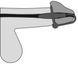 Стимулятор уретри Orion Penis Plug With A Silicone Glans Ring, 4,5 см (сріблястий) 15840 фото 6