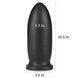 Велика анальна пробка LoveToy 9" King Sized Anal Bomber, 20,3 см (чорний) 29250 фото 5