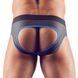Чоловічі труси Svenjoyment Underwear Jock, S (чорний із синім) 109200 фото 1