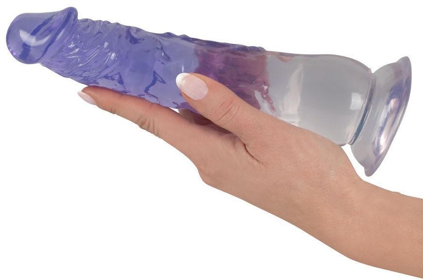 Фалоімітатор Crystal Clear Dildo, 22,5 см (мульти) 100220 фото