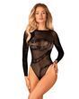 Боді Obsessive B137, S/M/L (чорний) 29414 фото