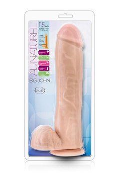 Фаллоимитатор Au Naturel Big John 11.5", 29.2 см (телесный) 79108 фото