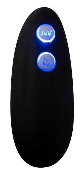 Анальна пробка Remote Controlled Vibro Plug, 12 см (чорний) 82092 фото