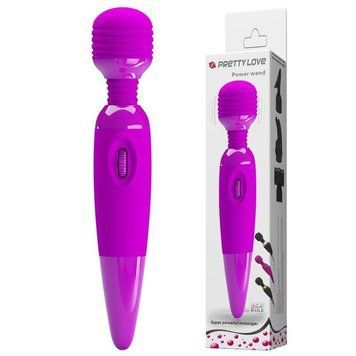 Вибратор классический Power Wand Massager, 25 см (фиолетовый) 7771_EU фото