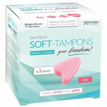 Тампоны Joy Division Soft Tampons Mini, 3 шт 12748 фото