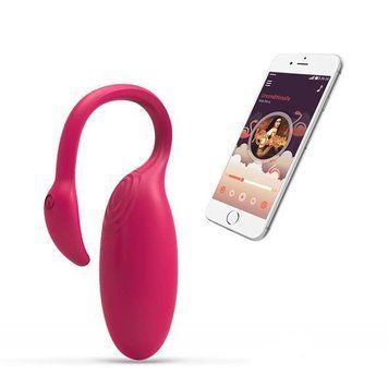 Віброяйце з керуванням зі смартфона Magic Motion Flamingo, 7,2 см (рожевий) 12653_EU фото