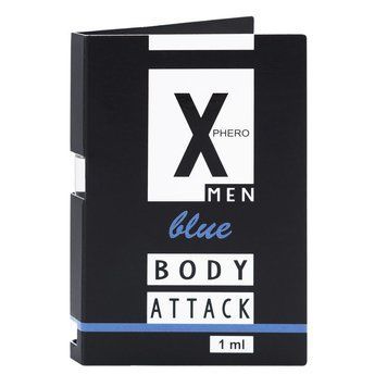 Мужские духи с феромонами X-Phero Body Attack Blue, 1 мл 42048 фото