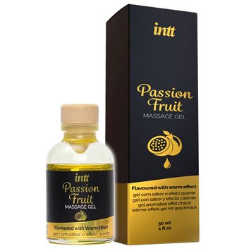 Масажний гель Passion Fruit Warming Massage Gel Intt, 30 мл 18568 фото