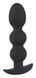 Анальна пробка Orion Black Velvets Heavy Beads, 13,3 см (чорний) 13260 фото 3