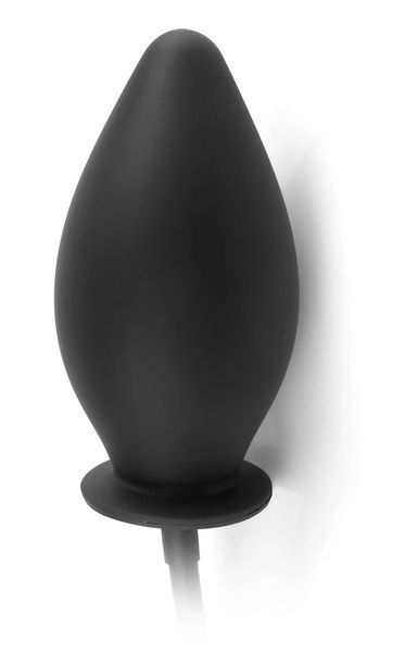 Анальная пробка Pipedream Inflatable Silicone Plug, 12 см (черный) 73514 фото