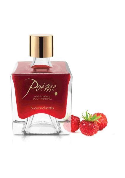 Фарба для тіла Bijoux Indiscrets Po&ecirc;me полуниця, 50 г 12383_EU фото