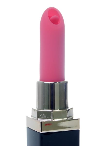 Вибратор для клитора Boss Series Rechargeable Lipstick, 9,2 см (розовый) 13653 фото