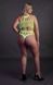 Боді Ouch! Grecian Neckline Neon, XL/XXXXL (зелений) 40045_EU фото 4