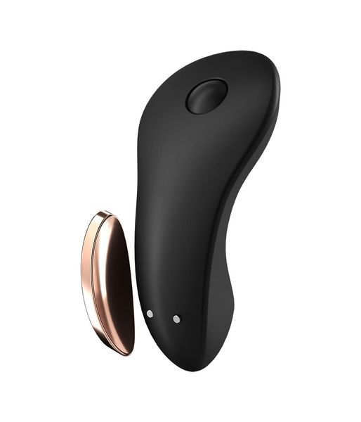 Вібратор у трусики Satisfyer Little Secret, 8,5 см (чорний) 22964 фото