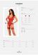 Комплект белья Obsessive Lacelove, XS/S (красный) 32436 фото 9