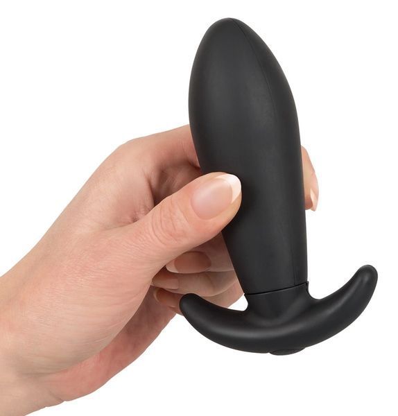 Анальна пробка Remote Controlled Vibro Plug, 12 см (чорний) 82092 фото