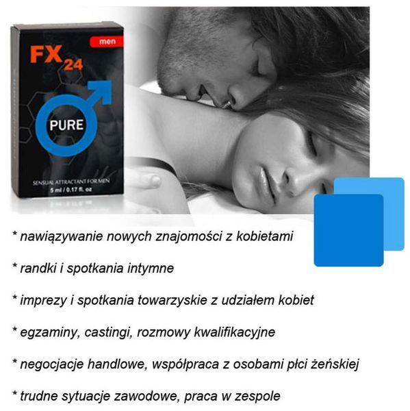Чоловічі феромони без запаху FX 24 Pure, 5 мл 4764_EU фото