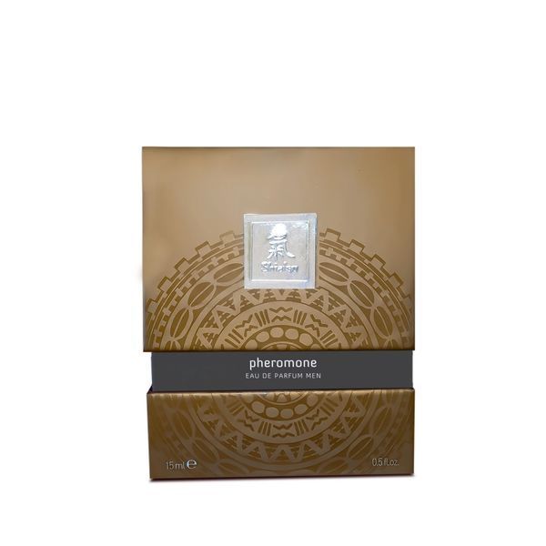 Чоловічі парфуми з феромонами Shiatsu Pheromone Fragrance Men Grey, 15 мл 79380 фото