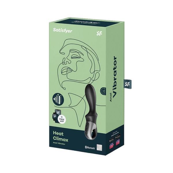 Вібратор Satisfyer Heat Climax, 20.5 см (чорний) 26554 фото