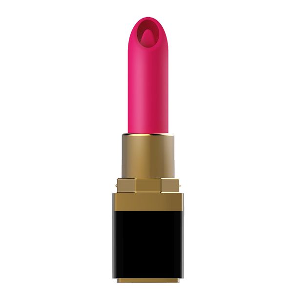 Вибратор для клитора Boss Series Rechargeable Lipstick, 9,2 см (розовый) 13653 фото