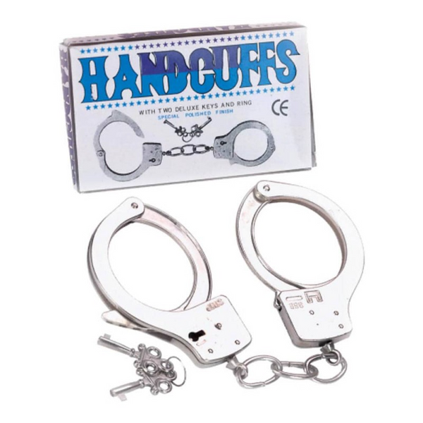 Металлические наручники Seven Creations Hand Cuffs (серебристый) 4464 фото