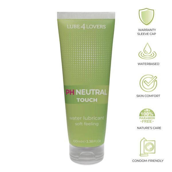Лубрикант на водній основі Lube4lovers PH Neutral Touch, 100 мл 73624 фото
