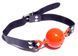 Кляп Fetish B - Series Ball Gag, 4.2 см (черный с красным) 43840_EU фото 1
