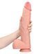 Фаллоимитатор RealRock Extra Long 15", 38 см (телесный) 61082 фото 3