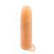 Насадка на пенис Superme Real Feel Sleeve With Ball Strap, 14 см (телесный) 29673 фото 1