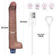 Вибратор Lovetoy Real Softee 10.5", 26,5 см (коричневый) 44748 фото