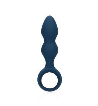 Анальна пробка Loveline Anal Plug L, 17.7 см (синій) 79542 фото