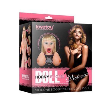 Секс-лялька LoveToy Silicone Boobie Super Love Doll, 152 см (брюнетка) 29196 фото