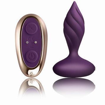 Анальная вибропробка Rocks Off Petite Sensations Desire, 7.5 см (фиолетовый) 26114 фото