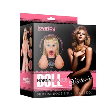 Секс-кукла LoveToy Silicone Boobie Super Love Doll, 152 см (брюнетка) 14598 фото